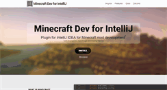 Desktop Screenshot of minecraftdev.org
