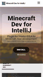 Mobile Screenshot of minecraftdev.org